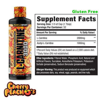 L-Carnitine 3000 16.5oz Liquid