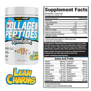 Collagen Peptides Lean Charms Supplement Facts
