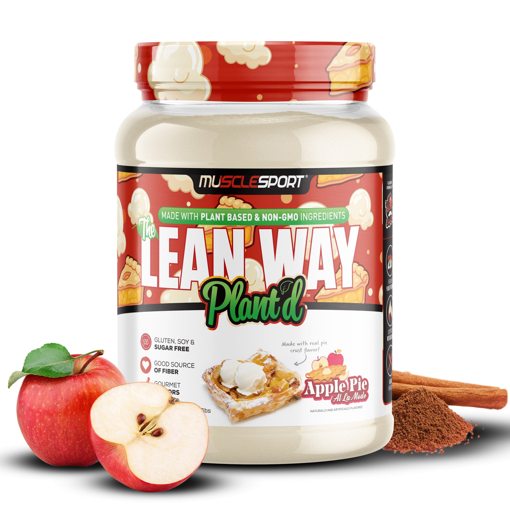 Lean Way Plant'd | Musclesport's Plant Based Protein – Musclesport®