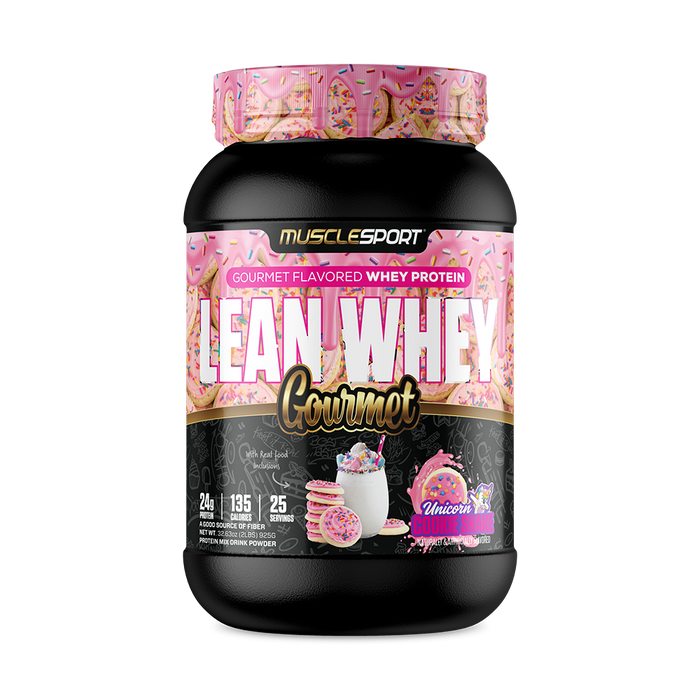 Lean Whey® Gourmet 2lb | MuscleSport® | Premium Protein Powder ...