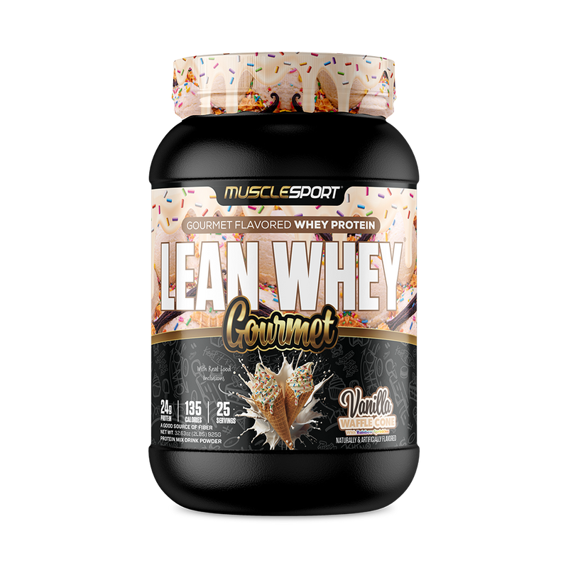 Lean Whey® Gourmet 2lb | MuscleSport® | Premium Protein Powder ...