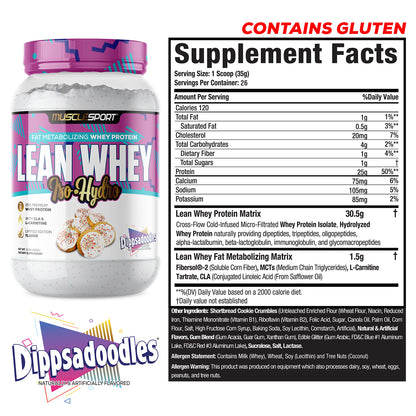 Lean Whey® Iso Hydro Gourmet Protein 2lb - Standard