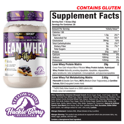 Lean Whey® Iso Hydro 2lb - Limited Edition
