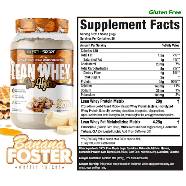 Lean Whey® Iso Hydro Gourmet Protein 2lb - Limited Edition
