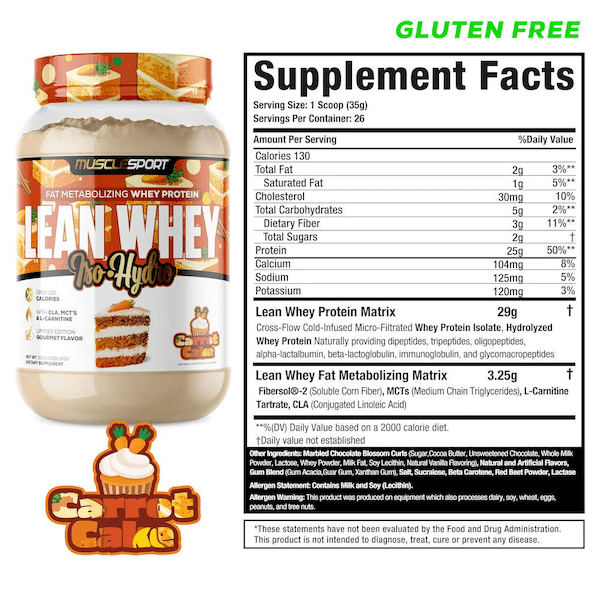 Lean Whey® Iso Hydro Gourmet Protein 2lb - Limited Edition