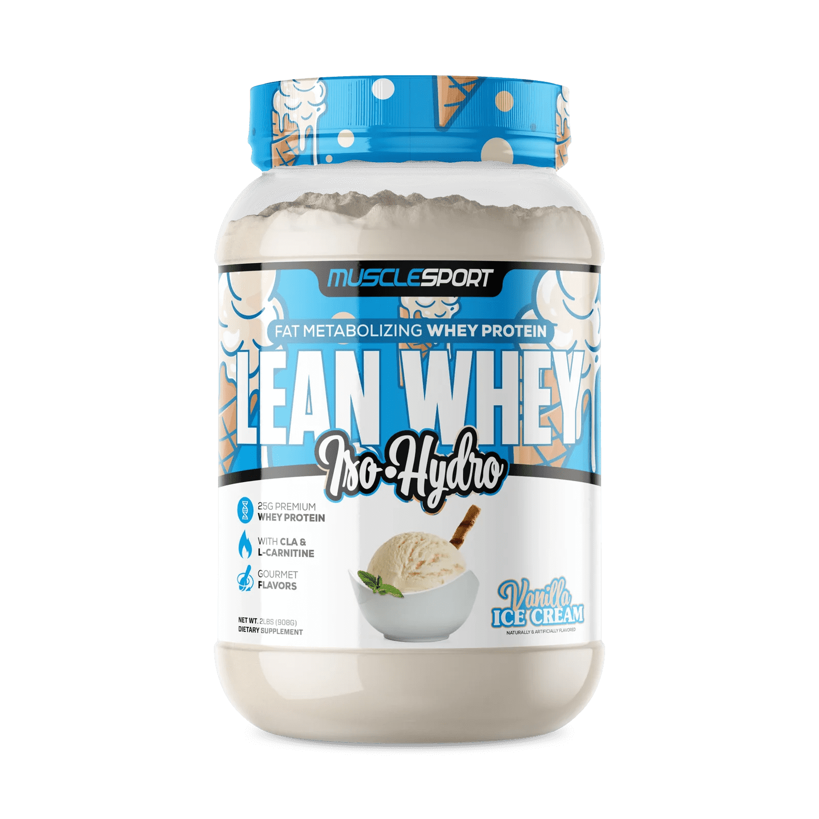 Lean Whey® Iso Hydro Gourmet Protein 2lb - Standard