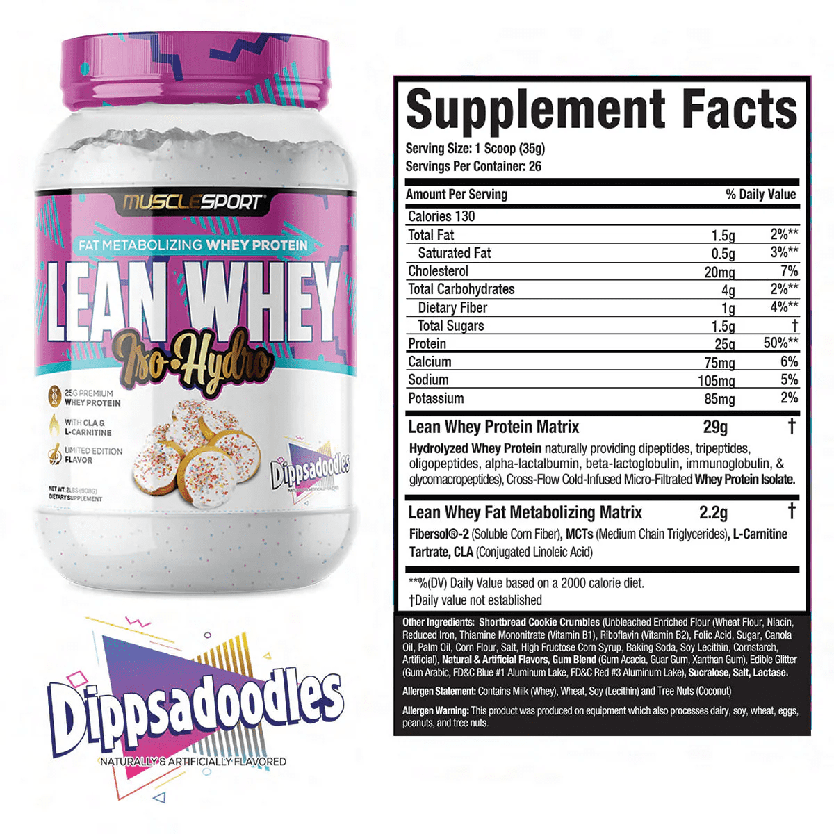 Lean Whey® Iso Hydro Gourmet Protein 2lb - Limited Edition