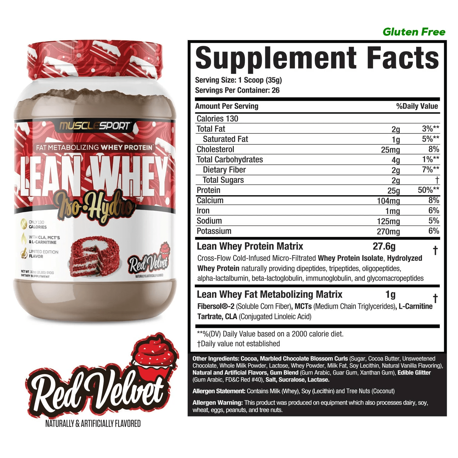 Lean Whey® Iso Hydro Gourmet Protein 2lb - Limited Edition