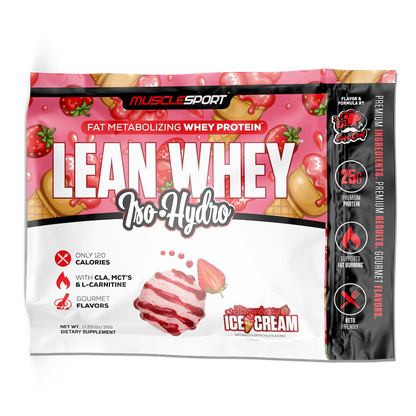 Lean Whey Single Serve Sample Packets - Musclesport®