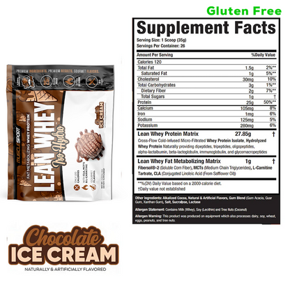 Lean Whey Single Serve Sample Packets - Musclesport®