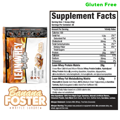 Lean Whey Single Serve Sample Packets - Musclesport®