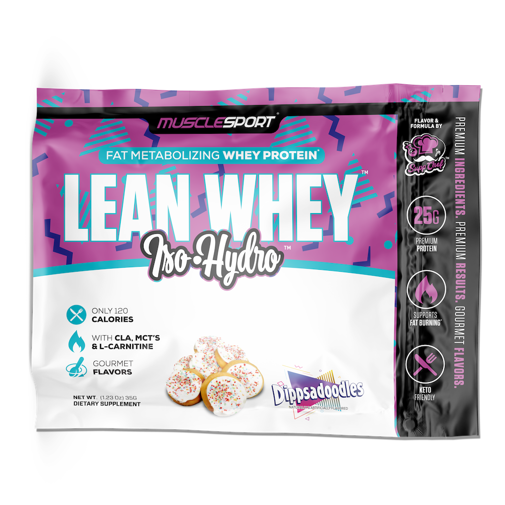 Lean Whey Single Serve Sample Packets - Musclesport®