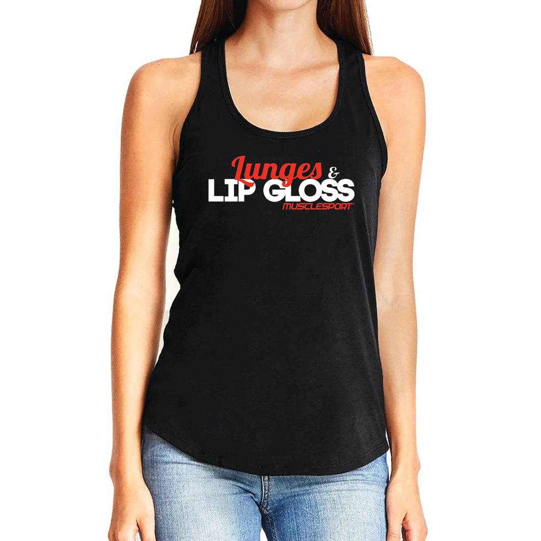 Lunges & Lip Gloss Tank Top