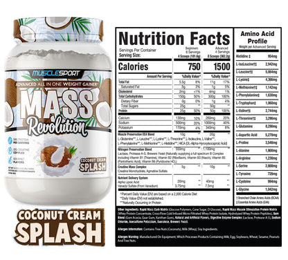 Mass Revolution™ Mass Gainer 3.2lb