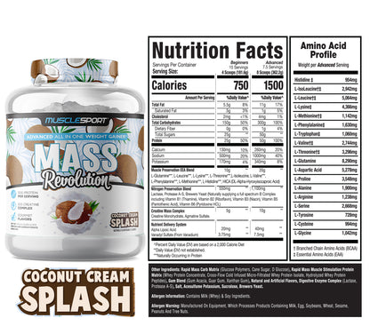 Mass Revolution™ Mass Gainer 6lb