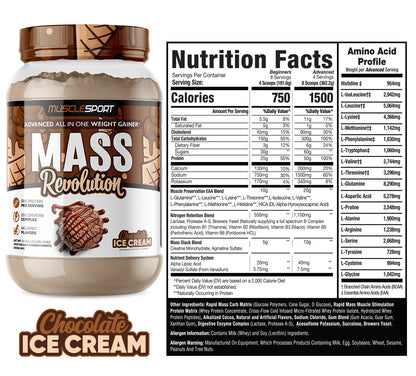 Mass Revolution™ Mass Gainer 3.2lb