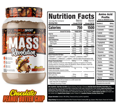 Mass Revolution™ Mass Gainer 3.2lb