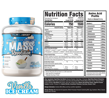 Mass Revolution™ Mass Gainer 6lb