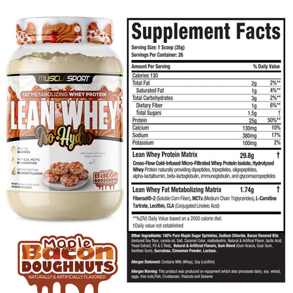 Lean Whey® Iso Hydro Gourmet Protein 2lb - Limited Edition