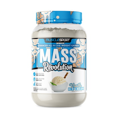 Mass Revolution™ Mass Gainer 3.2lb - Musclesport®