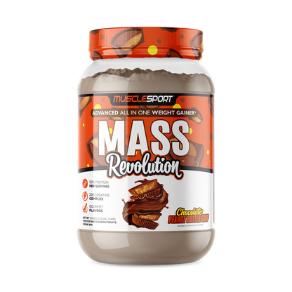 Mass Revolution™ Mass Gainer 3.2lb - Musclesport®