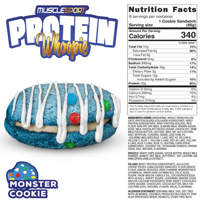 Protein Whoopies 6 Pack 90 Grams