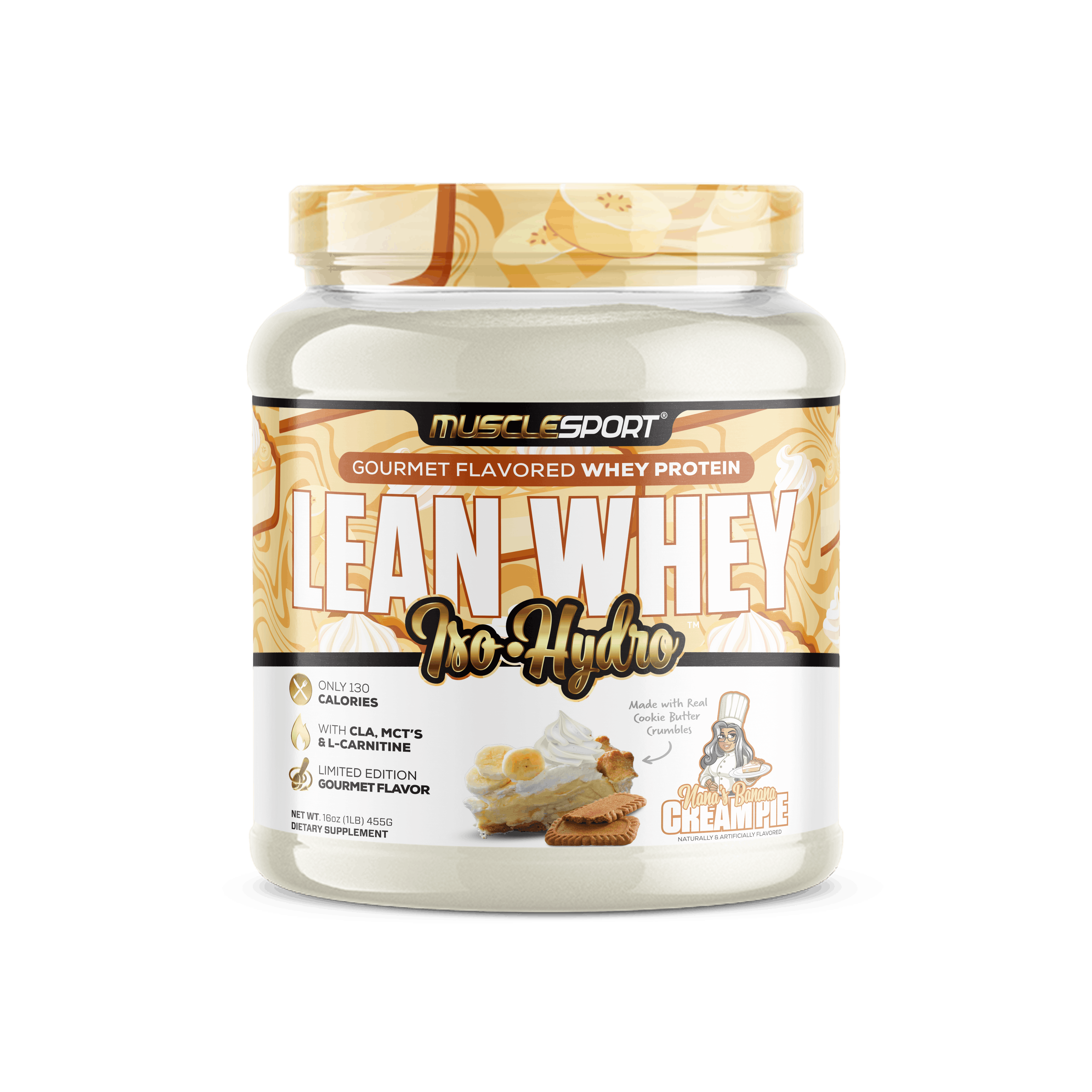 Lean Whey® Iso Hydro Gourmet Protein 1lb