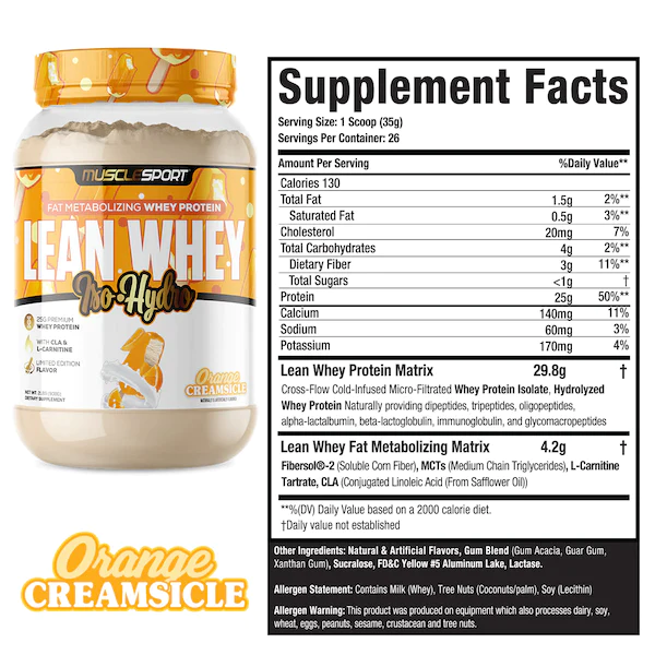 Lean Whey Summer Scoops VIP EARLY RELEASE - Musclesport® - 