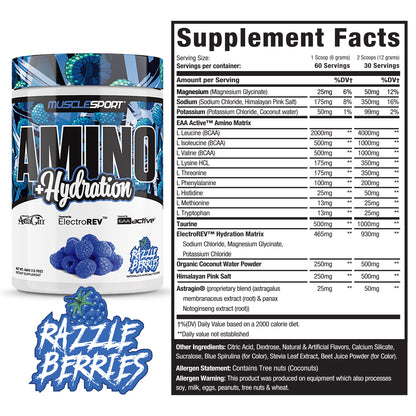 Amino + Hydration™ 360 Grams