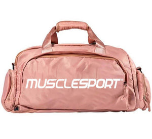 FREE Pink MuscleSport Duffle Bag