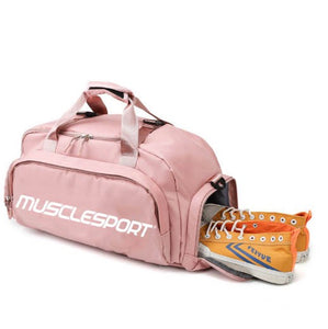 Pink MuscleSport Duffle Bag