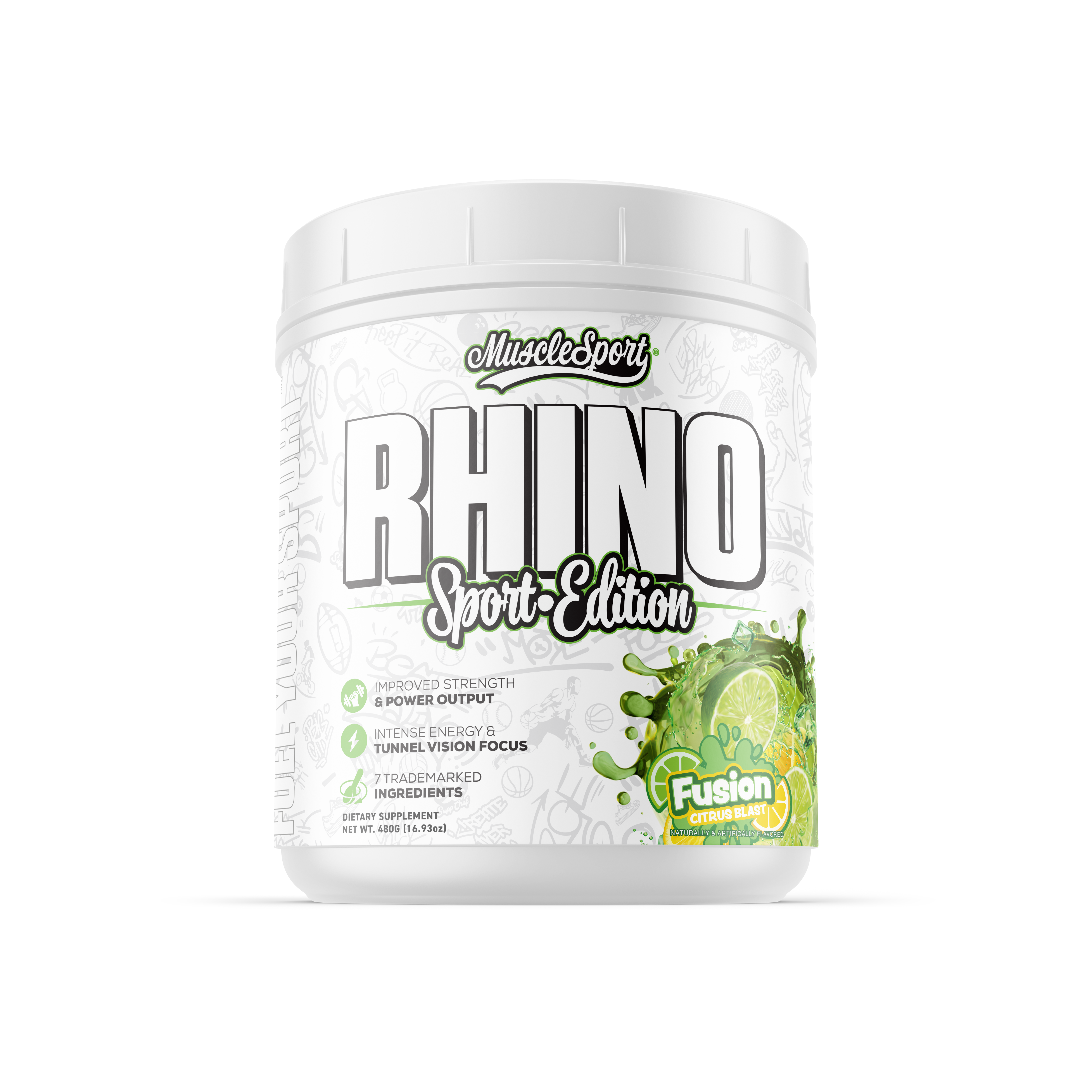 Rhino Sport Pre-workout - Limited Edition - 20 Servings