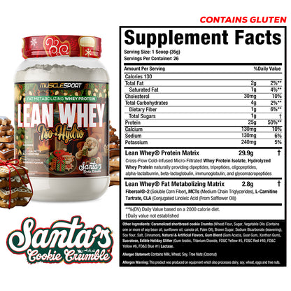 Lean Whey® Iso Hydro Gourmet Protein 2lb - Limited Edition