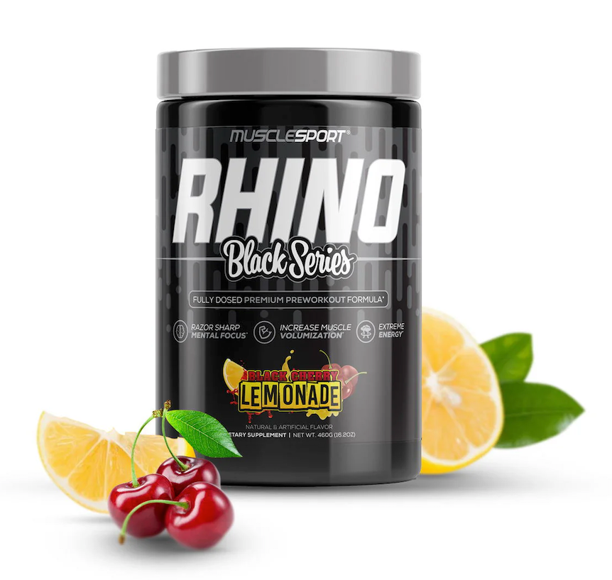 2 Rhino Black PreWorkout SAVE 25%  OFF!