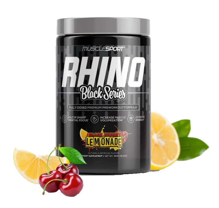 2 Rhino Black PreWorkout SAVE 25%  OFF!
