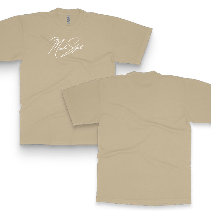 Musclesport Signature Logo T-Shirt - Front and Back