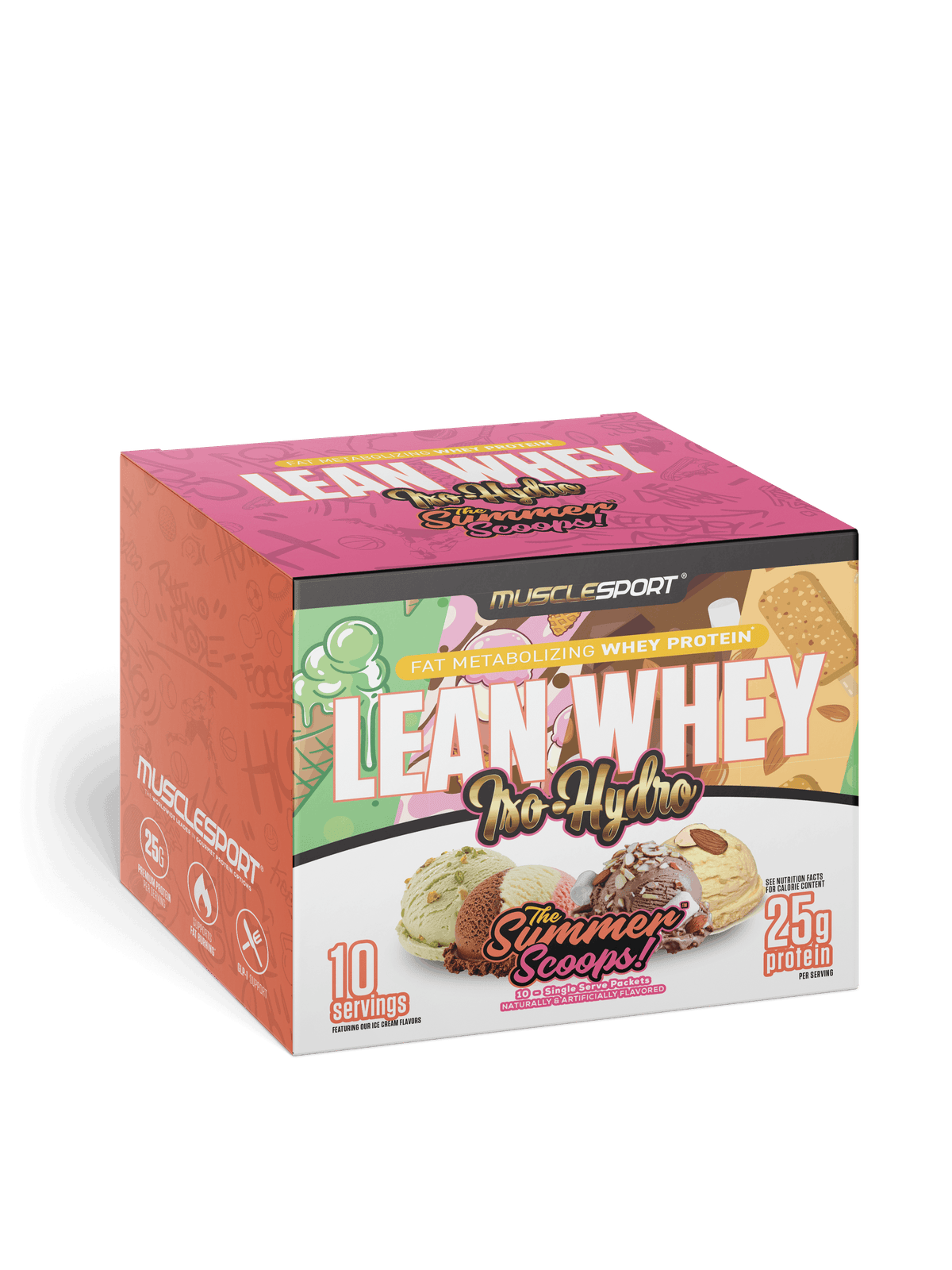 Lean Whey™ Variety Box | MuscleSport® Whey Protein Isolate Powder