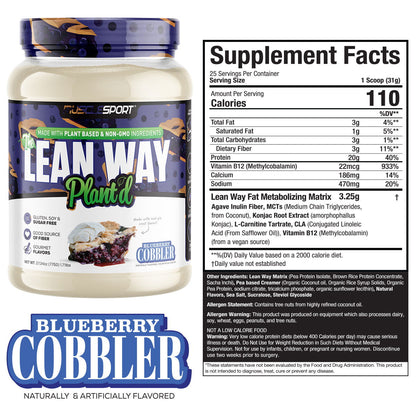 The Lean Way Plant'd  - Plant Based - Musclesport®