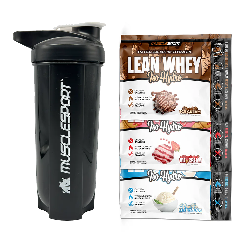 The Lean Whey Starter Kit - Musclesport®