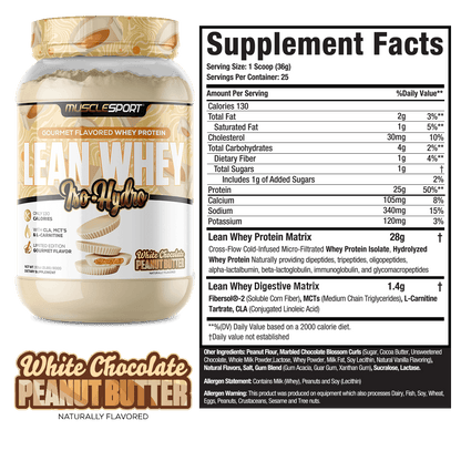 Lean Whey® Iso Hydro Gourmet Protein 2lb - Limited Edition