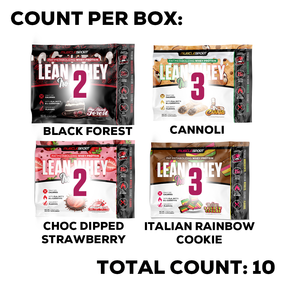 Lean Whey® Iso Hydro Variety Box