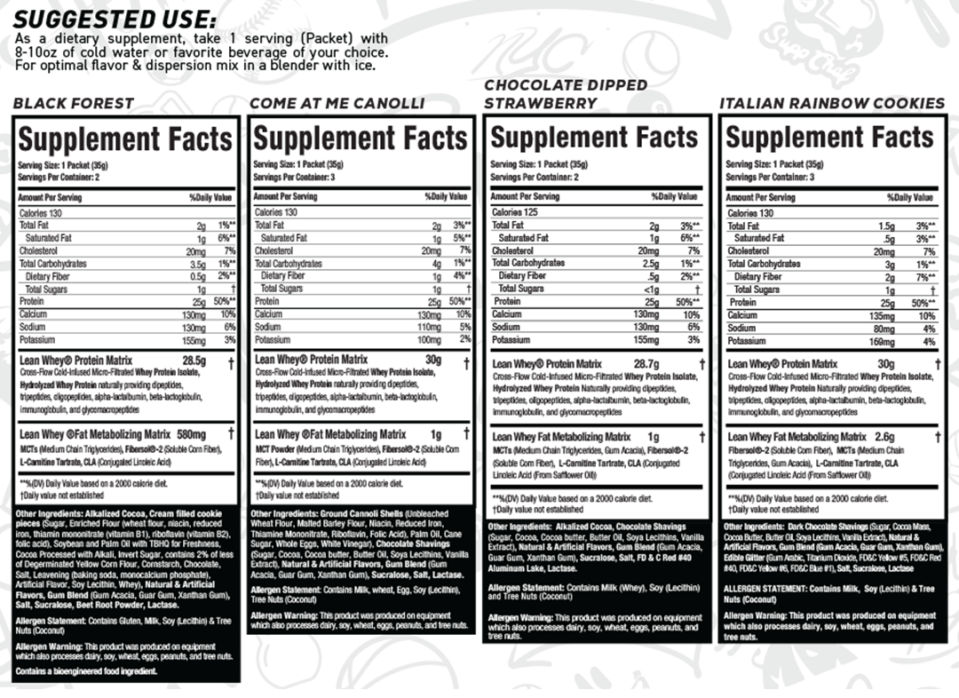 Lean Whey® Iso Hydro Variety Box