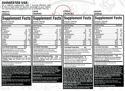 Lean Whey® Iso Hydro Variety Box