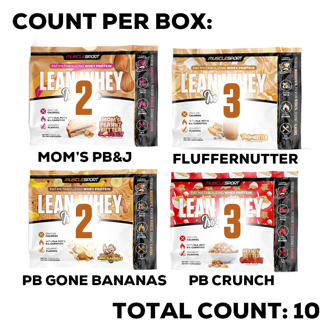 Lean Whey® Iso Hydro Variety Box