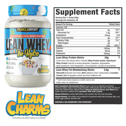 Lean Whey® Iso Hydro Gourmet Protein 2lb - Standard