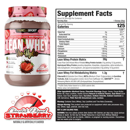 Lean Whey® Iso Hydro Gourmet Protein 2lb - Limited Edition