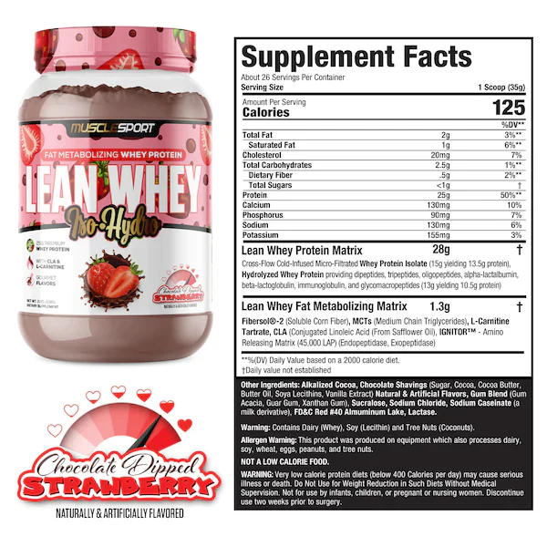 Lean Whey® Iso Hydro Gourmet Protein 2lb - Limited Edition