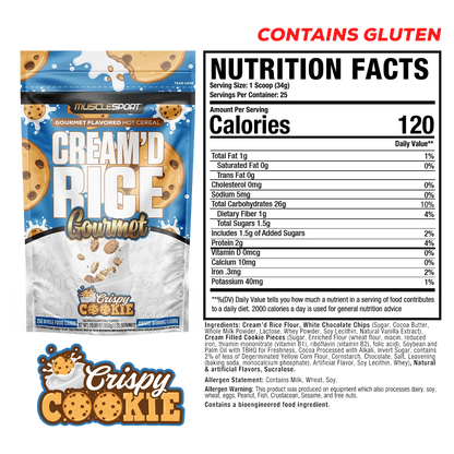Cream'd Rice Gourmet - Hot Cereal - 25 Servings