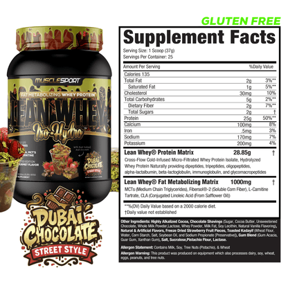 Lean Whey® Iso Hydro Gourmet Protein 2lb - Limited Edition