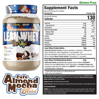 Lean Whey Cafe Almond Mocha Bliss Limited Edition